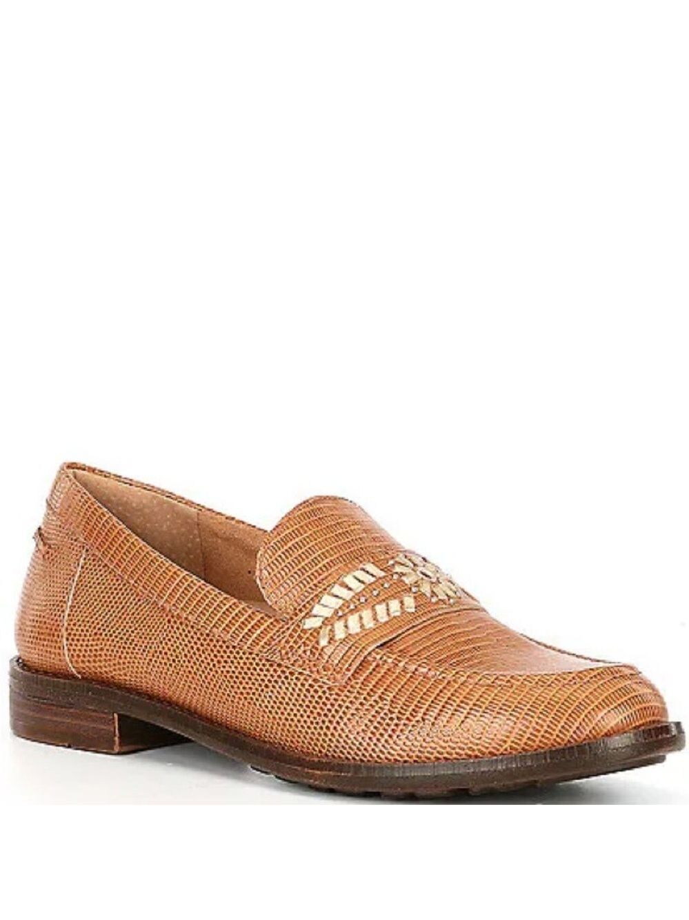 NWOB $120 Brioso Leather Comfort Loafer - Frisco - Tan